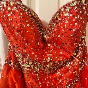 Plus Size Mary's Bridal Dress (Red)